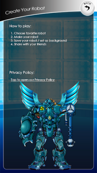 Herunterladen Create Your Robot Gelegentlich für Android Bildschirmfoto 7