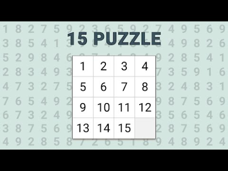 Herunterladen 15-Puzzle Classic Puzzle Game Puzzle-Spiele für Android Bildschirmfoto 8
