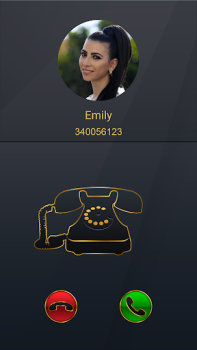 Herunterladen Dark Theme Dialer Personalisierung für Android Bildschirmfoto 2