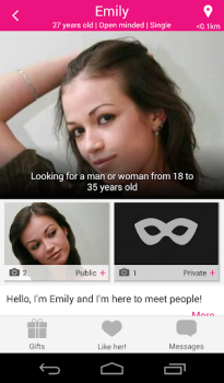 Herunterladen DateMe - Die Dating App Partnersuche für Android Bildschirmfoto 2