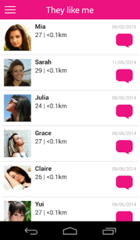 Herunterladen DateMe - Die Dating App Partnersuche für Android Bildschirmfoto 4
