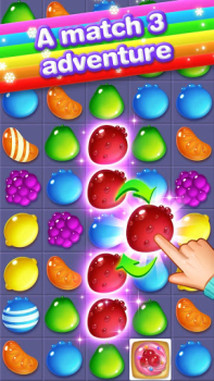 Herunterladen Süßigkeiten knacken Puzzle-Spiele für Android Bildschirmfoto 3