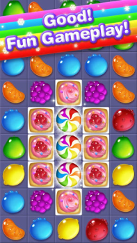 Herunterladen Süßigkeiten knacken Puzzle-Spiele für Android Bildschirmfoto 4