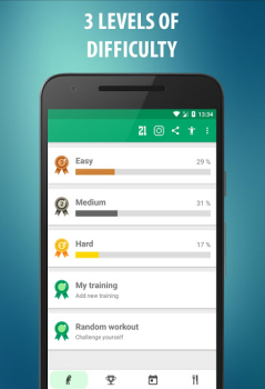 Herunterladen Bauchmuskel Workouts - 21 Tage Gesundheit & Fitness für Android