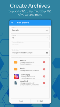 Herunterladen 7zip & Zip - Zip File Manager Werkzeuge für Android Bildschirmfoto 2