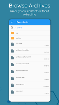 Herunterladen 7zip & Zip - Zip File Manager Werkzeuge für Android Bildschirmfoto 4