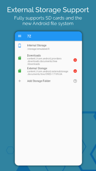 Herunterladen 7zip & Zip - Zip File Manager Werkzeuge für Android Bildschirmfoto 5