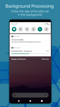 Herunterladen 7zip & Zip - Zip File Manager Werkzeuge für Android Bildschirmfoto 6