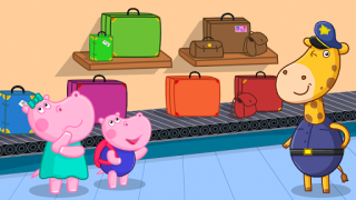 Herunterladen Hippo: Flughafen Berufs spiel Lernen für Android Bildschirmfoto 2