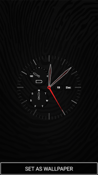 Herunterladen Cool Clock Live Wallpaper Personalisierung für Android Bildschirmfoto 4