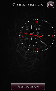 Herunterladen Cool Clock Live Wallpaper Personalisierung für Android Bildschirmfoto 6