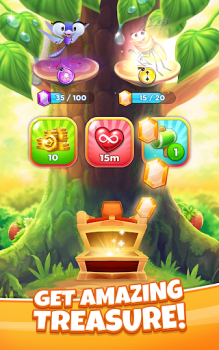 Herunterladen Match 3 Game - Fiends Stars Puzzle-Spiele für Android Bildschirmfoto 4