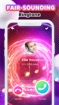 Herunterladen Bildschirm-Designs anrufen Personalisierung für Android Bildschirmfoto 4
