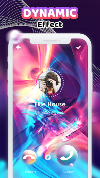 Herunterladen Bildschirm-Designs anrufen Personalisierung für Android Bildschirmfoto 7