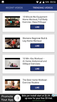 Herunterladen Aerobics workouts fitness Gesundheit & Fitness für Android Bildschirmfoto 3