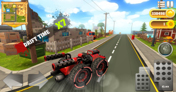 Herunterladen Cartoon Hot Racer 3D Rennen für Android Bildschirmfoto 3