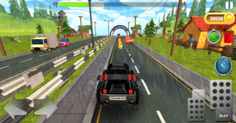 Herunterladen Cartoon Hot Racer 3D Rennen für Android Bildschirmfoto 7
