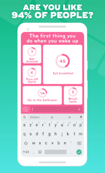 Herunterladen 94% - Quiz, Trivia & Logic Quizze für Android Bildschirmfoto 2