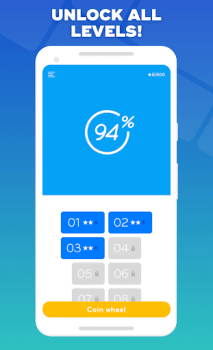 Herunterladen 94% - Quiz, Trivia & Logic Quizze für Android Bildschirmfoto 4