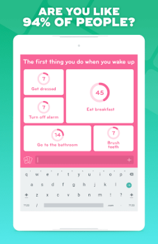 Herunterladen 94% - Quiz, Trivia & Logic Quizze für Android Bildschirmfoto 7