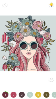 Herunterladen Color Master: Coloring Games Unterhaltung für Android Bildschirmfoto 3