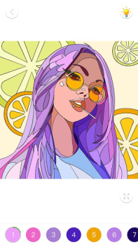Herunterladen Color Master: Coloring Games Unterhaltung für Android Bildschirmfoto 7