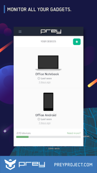 Herunterladen Prey: Find My Phone & Security Werkzeuge für Android Bildschirmfoto 3