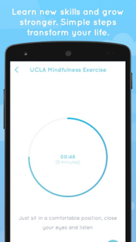 Herunterladen 7 Cups - Angst und Stress chat Gesundheit & Fitness für Android Bildschirmfoto 3