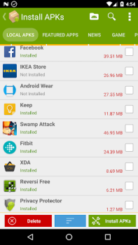 Herunterladen APK Installer Werkzeuge für Android Bildschirmfoto 2