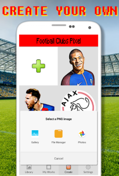 Herunterladen Football Logo Coloring By Number Puzzle-Spiele für Android Bildschirmfoto 7