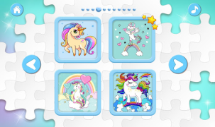 Herunterladen Unicorn Puzzles for Kids Puzzle-Spiele für Android Bildschirmfoto 2