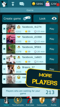 Herunterladen Schach online kampf Brettspiele für Android Bildschirmfoto 2