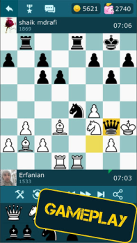 Herunterladen Schach online kampf Brettspiele für Android Bildschirmfoto 4