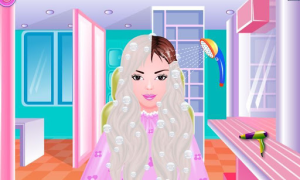 Herunterladen Free Girls Game Hair Salon Gelegentlich für Android Bildschirmfoto 2