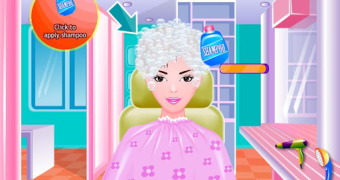 Herunterladen Free Girls Game Hair Salon Gelegentlich für Android Bildschirmfoto 5
