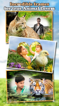 Herunterladen All Animals Photo Frames 🐅 Wildlife 🐈 Cute Pets Foto für Android Bildschirmfoto 2