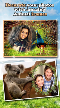 Herunterladen All Animals Photo Frames 🐅 Wildlife 🐈 Cute Pets Foto für Android Bildschirmfoto 5