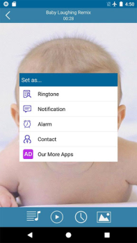 Herunterladen Baby klingt Klingeltöne Personalisierung für Android Bildschirmfoto 4