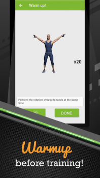 Herunterladen 100 Liegestütze trainieren Gesundheit & Fitness für Android Bildschirmfoto 3
