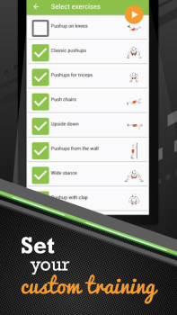 Herunterladen 100 Liegestütze trainieren Gesundheit & Fitness für Android Bildschirmfoto 7
