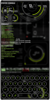 Herunterladen Aris Launcher, Hacker Style UI Personalisierung für Android Bildschirmfoto 2
