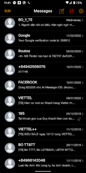 Herunterladen Messages - Texting OS 18 Kommunikation für Android Bildschirmfoto 2