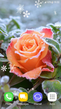 Herunterladen Beautiful Winter Live Wallpape Personalisierung für Android Bildschirmfoto 3