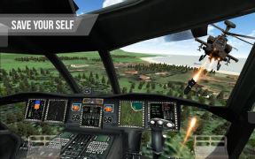 Herunterladen Army Gunship Helicopter Games 3D Simulatoren für Android Bildschirmfoto 3
