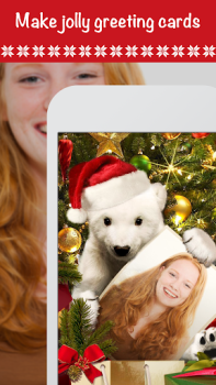 Herunterladen Christmas Photo Frames & Cards Foto für Android Bildschirmfoto 3