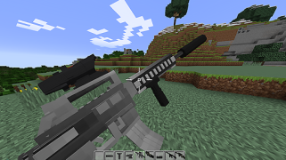 Herunterladen Guns for Minecraft Unterhaltung für Android Bildschirmfoto 3