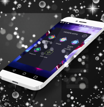 Herunterladen Black Theme Launcher Personalisierung für Android Bildschirmfoto 4