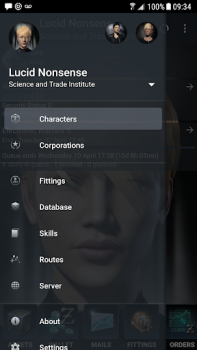 Herunterladen Evanova für Eve Online Unterhaltung für Android Bildschirmfoto 2