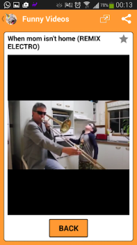 Herunterladen Free Funny Videos for Whatsapp Unterhaltung für Android Bildschirmfoto 3