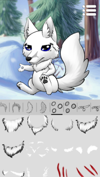 Herunterladen Avatar Maker: Wölfe und Hunde Unterhaltung für Android Bildschirmfoto 2